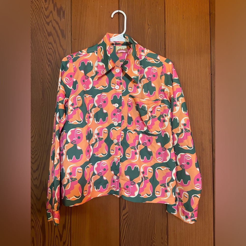 Dazey Spotlight Baggy Button Up